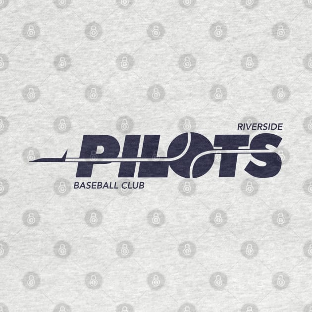 Defunct Riverside Pilots Minor League Baseball 1993 by LocalZonly